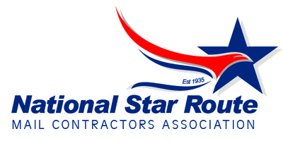 The National Star Route Mail Contractors Association (NSRMCA) logo